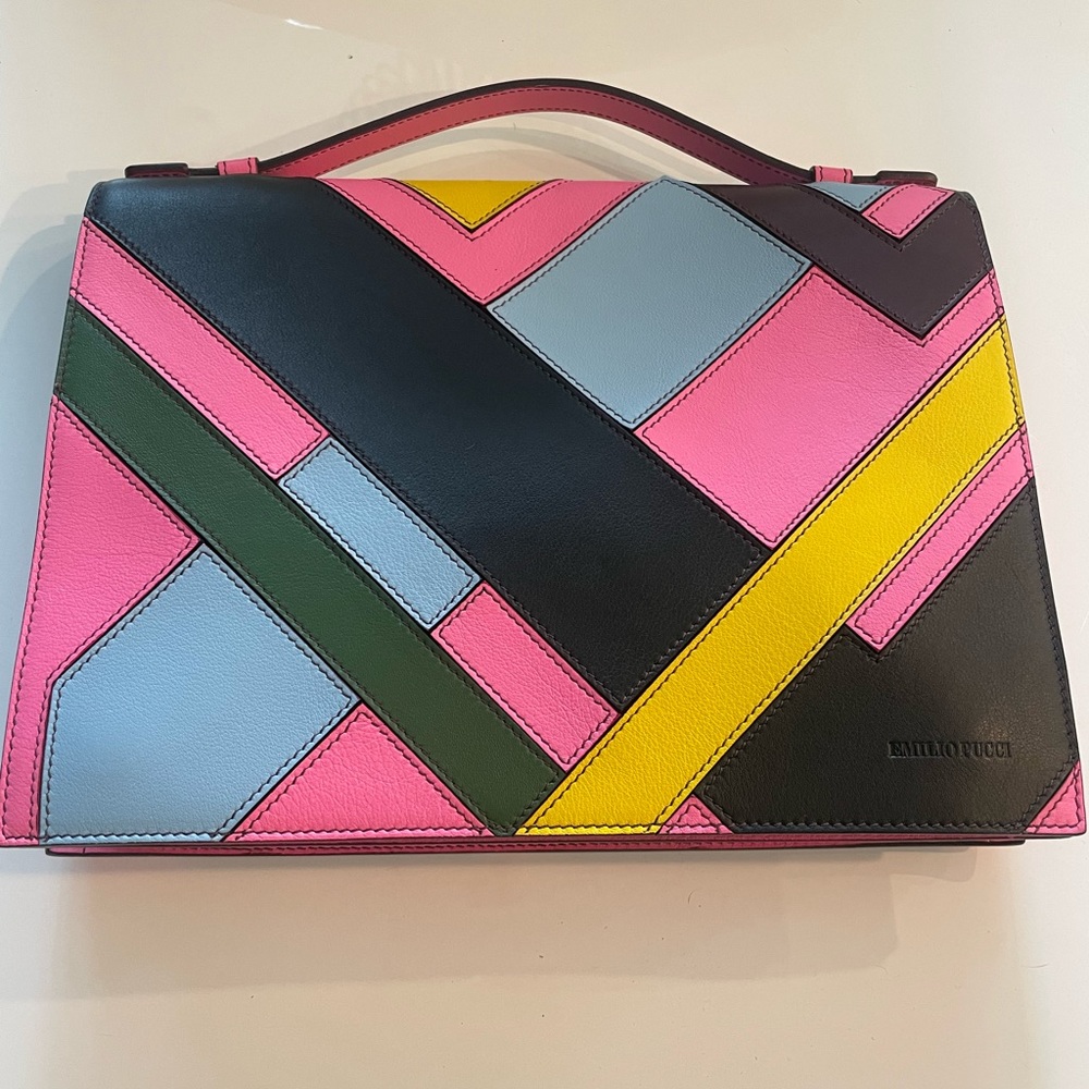 AUTHENTIC EMILIO PUCCI SHOULDER BAG
